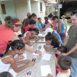 20130711 Accion plastica infantil ValV con Carolina y Monse (7)