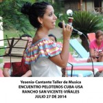 20140728 Gala cultural Valle Son ValV Encuentro  Peloteros CUBA USA Rancho San Vicente VIÑALES(2)