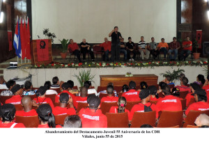 20150623 Abanderamiento Desto. Juvenil 55 Aniversario de los CDR(5)