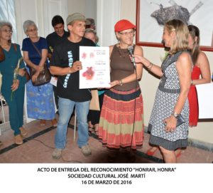 20160316 Acto entrega Reconocimiento SC JOSE MARTI(1)